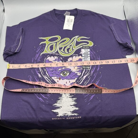 Melanie Martinez Eye Heart Oracle T-Shirt Purple Gildan MEDIUM New - Picture 3 of 7